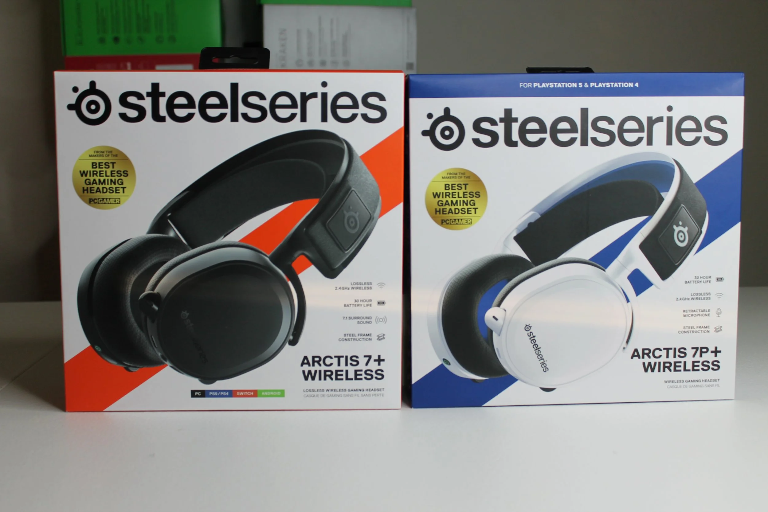 SteelSeries Arctis 7+ vs Arctis 7P+
